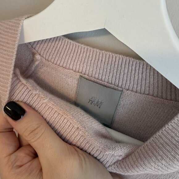 H&M cashmere short-sleeved sweater - Picture 3 of 3